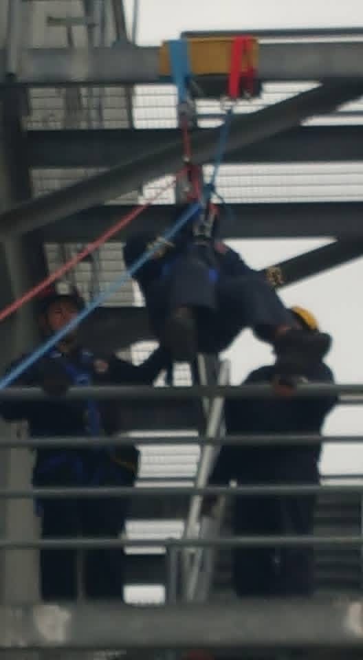 Technical rope rescue training, Frederick County Fire and Rescue